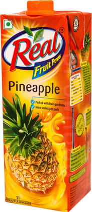 Real Fruit Power Pineapple Juice, 1 L