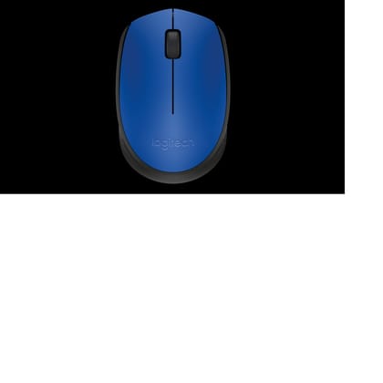 Logitech M171 Wireless Mouse, Blue