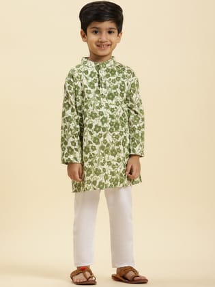 Kurta Pajama Set For Boys-1-2Y