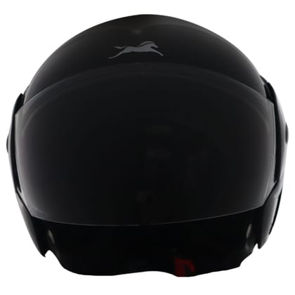 TVS Helmet Half Face Glossy Black L