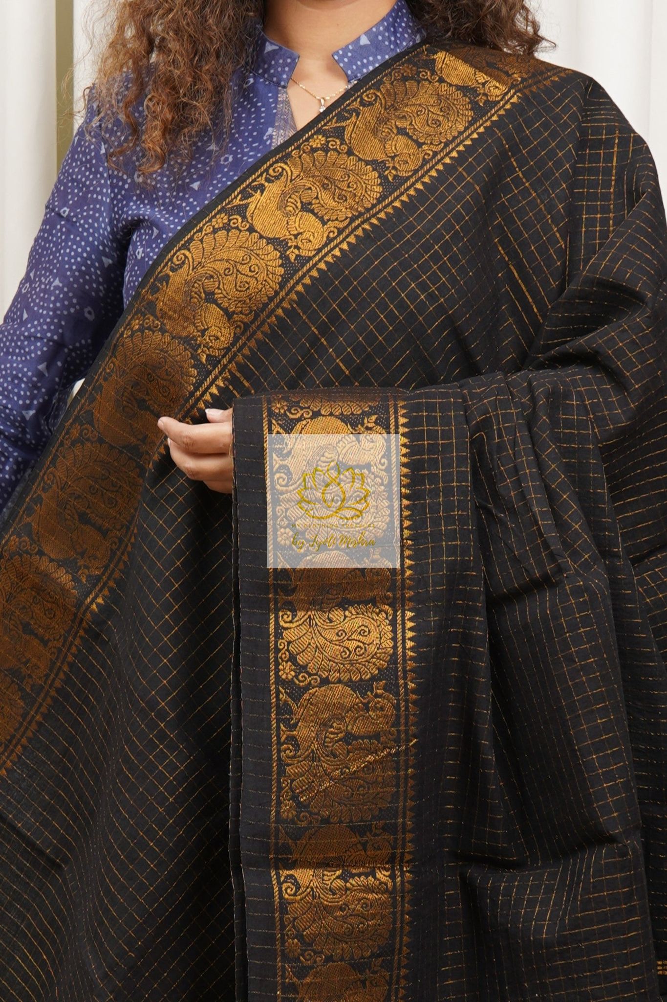 Madurai Sungudi Cotton Saree