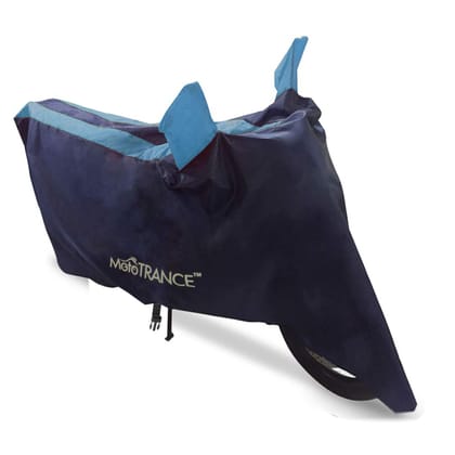 MotoTrance Arc Bike Body Cover For Hero Xtreme - Interlock-Stitched Water and Heat Resistant with Mirror Pockets-ARC AQUA