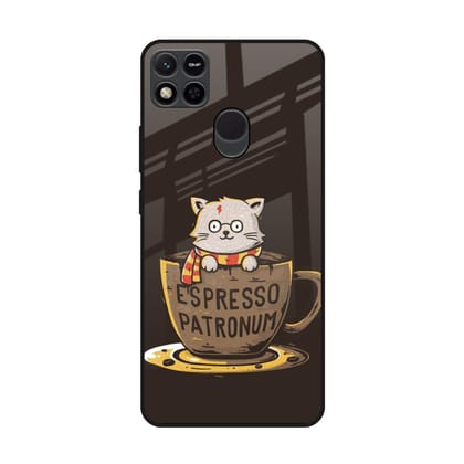 Tea With Kitty Glass Case For Redmi 10A