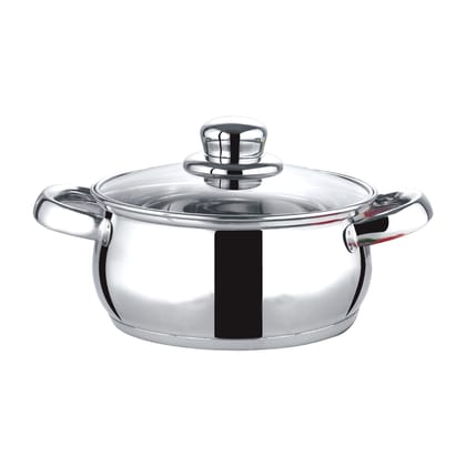 Premier Stainless Steel Sandwich Bottom Cook &amp; Look - 24 cm