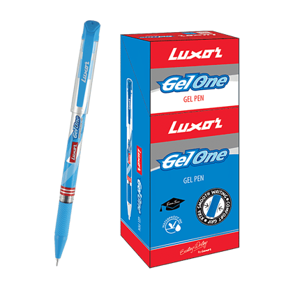 Luxor Gel One Pen, (Pack Of 20)