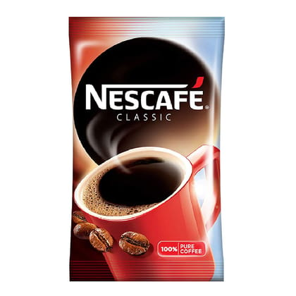 Nescafe Classic 100% Pure Instant Coffee, 50 g Pouch