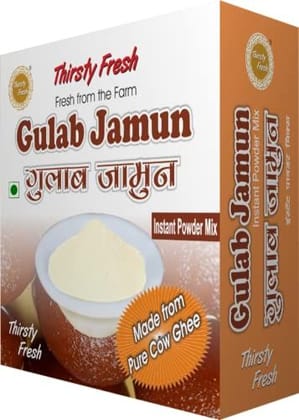 Thirsty Fresh Gulab Jamun Instant Mix With Deshi Ghee & Natural Ingredients, 800 gm