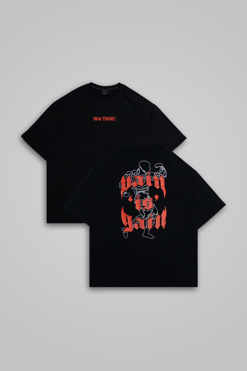 NTC Drip 1 -Pain is Gain T-shirt-XL