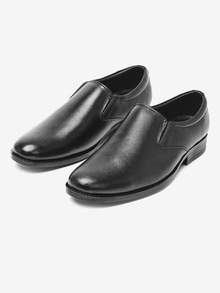 Urban Chic: Delco's Men's Moccasion Shoes-41 / BLACK