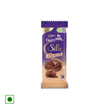 Cadbury Dairy Milk Silk Mousse Chocolate Bar, 54 gm Bar