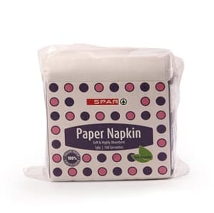 Spar Paper Napkins 12X12 100 pulls