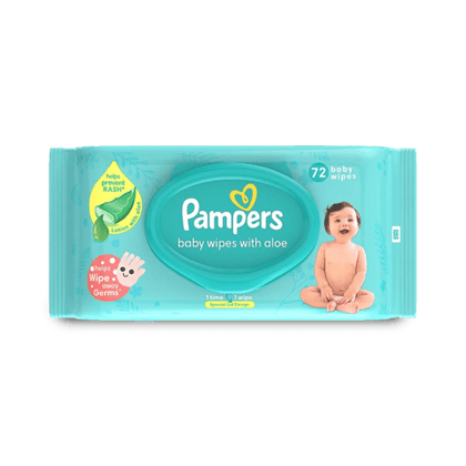 Pampers Baby Wipes, 72 Unit Pouch