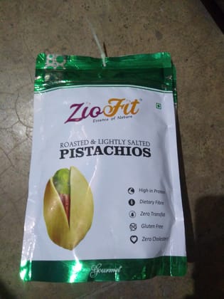 Zio fit Roasted & lightly salted Pistachios Pourmet1 +1 free 