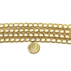 Metal Chain Golden 1 Mtr.-Golden / Iron