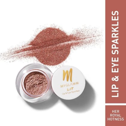 Myglam Lit Lip Eye Sparkle -Her Royal Hotness