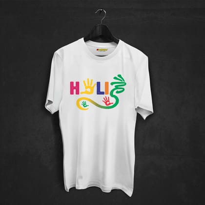 Holi Hai -Holi T-shirt-Cotton / Kids-26