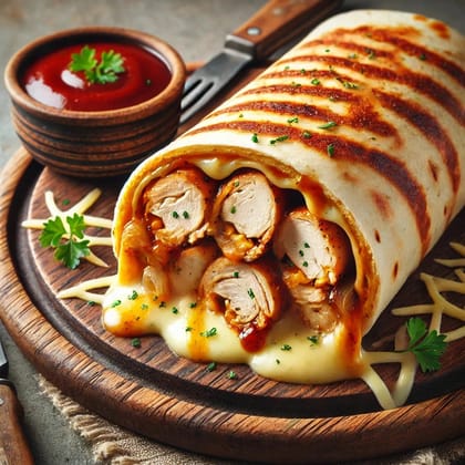 Chciken Cheese Barbecue Roll