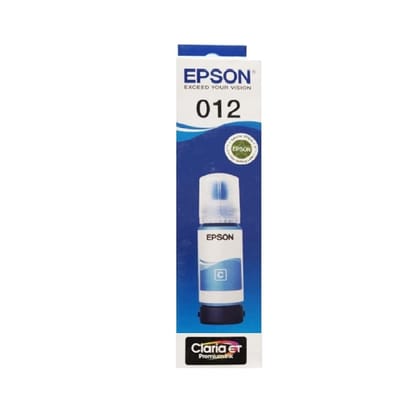 Epson 012 Cyan Genuine Ink Bottle 70 ml-Cyan