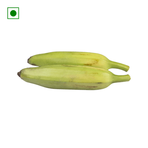 Raw Banana (Approx 500Gm), 1 Unit Pack