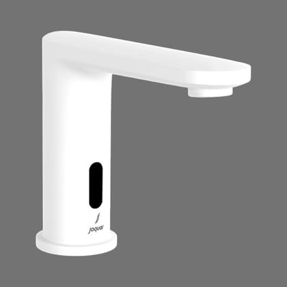 Jaquar Table Mounted Regular Sensor Basin Mixer Opal Prime SNR 15019PMPK - White Matt - DC Operated