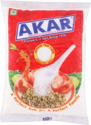 50-50 Akar Iodised Salt 500 gms