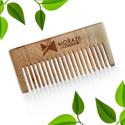 Neem Wood Comb Brown-Neem Wood Comb, Brown