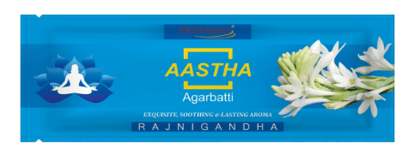 AASTHA AGARBATTI RAJNIGANDHA - 20 GM