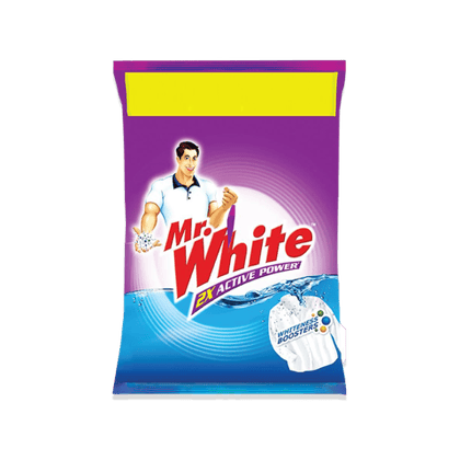 Mr.White Active Power Detergent Powder, 5 kg Pouch