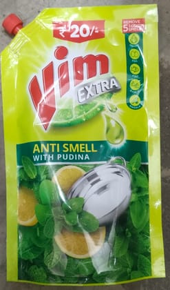 Vim anti smell with pudina liquid 120 ml