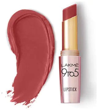 Lakme 9 To 5 Primer  Matte Lipstick - MR4 Roseatte Red-Lakme 9 To 5 Primer + Matte Lipstick - MR4 Roseatte Red