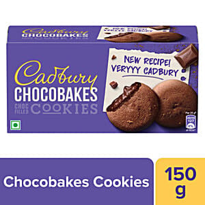 Cadbury Chocobakes Choc Filled Cookies, 150 g (12 pcs)