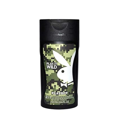 Playboy Play It Wild Men Shower Gel (Shrink Wrap) 250ml