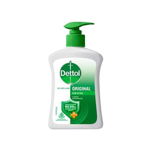 Dettol Liquid Handwash - Original, Everyday Protection, Fights Germs, 200 ml Bottle