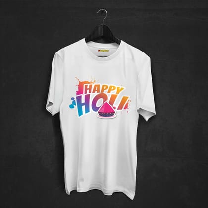 Happy Holi -Holi T-shirt-Cotton / Kids-26