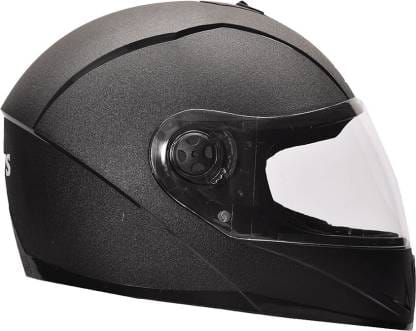 TVS Helmet Motorbike Helmet (Black)