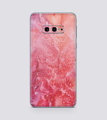 Samsung Galaxy S10 E-Cranberry Abstract Back