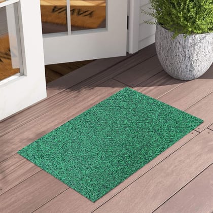 Green Anti-Skid Rubber Door Mat-40*60 CM