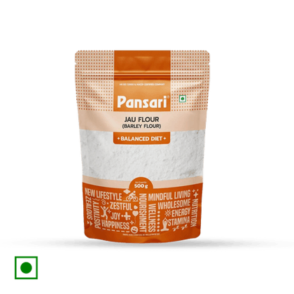 Pansari Jau Atta, 500 gm Pouch