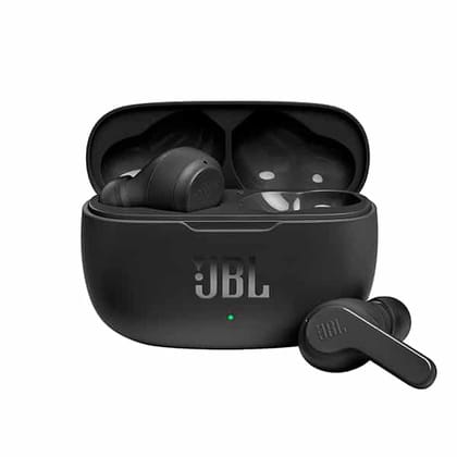 JBL Wave 200 True Wireless Earbuds with Mic-JBL Wave 200 True Wireless Earbuds with Mic - Black