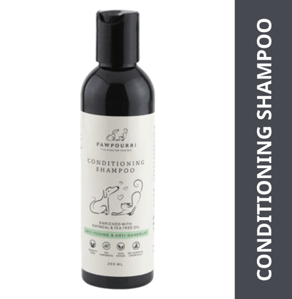 Pawpourri Anti Itch and Anti Bacterial Shampoo for Dogs-200mL