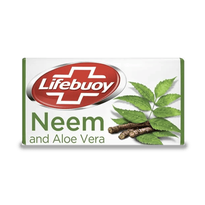 Lifebuoy Neem & Aloe Vera Soap, 100% Better Skin Protection,, 400 gm Pack