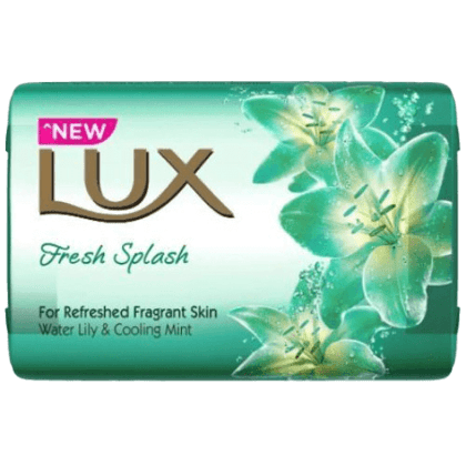 Lux Bathing Soap Fresh Flash Water Lily & Cooling Mint 4 x Rs.10/-