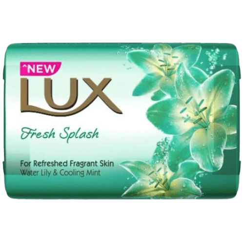 Lux Bathing Soap Fresh Flash Water Lily & Cooling Mint 4 x Rs.10/-