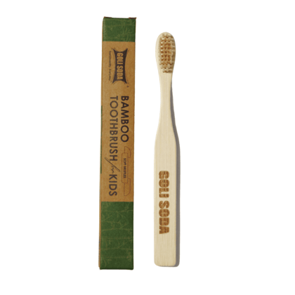 Goli Soda Natural Bamboo Toothbrush with Soft Plant Based Bristles (Pack Of 1)