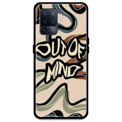 Out Of Mind - Glossy Metal Silicone Case For Oppo Models-Oppo A94