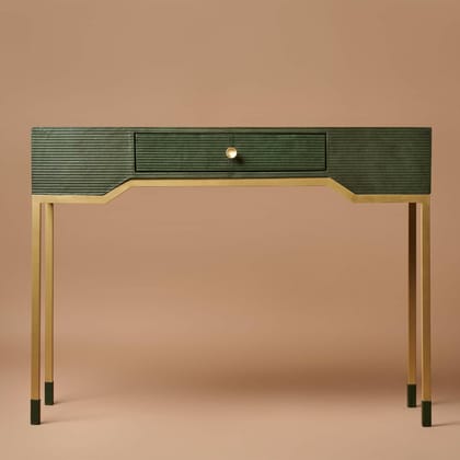 Linear Console Green-Olive Green