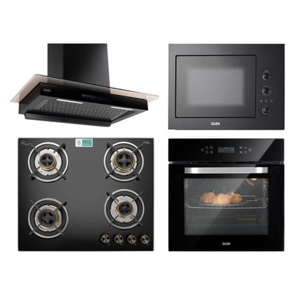 Glen Chimney + Hob + Oven + Microwave Combo GLCHOM-08