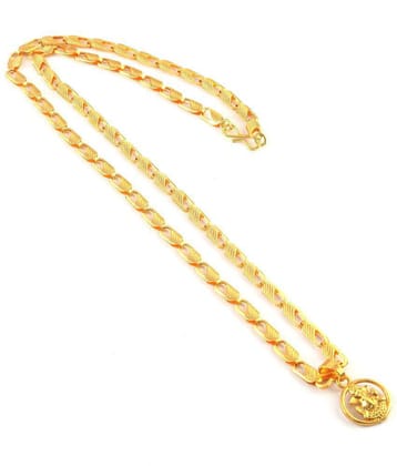 Jewar Mandi - Gold Pendant ( Pack of 1 ) - Gold