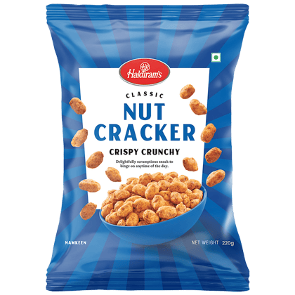 Haldiram's Nut Cracker Namkeen, 200 G Pouch