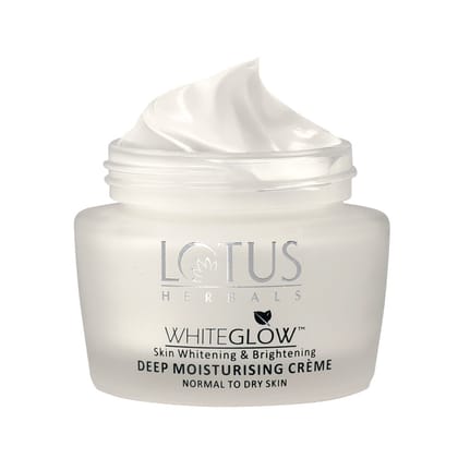 Lotus Herbals WhiteGlow Deep Moisturising Creme SPF 20 PA+++ (60g)-60g